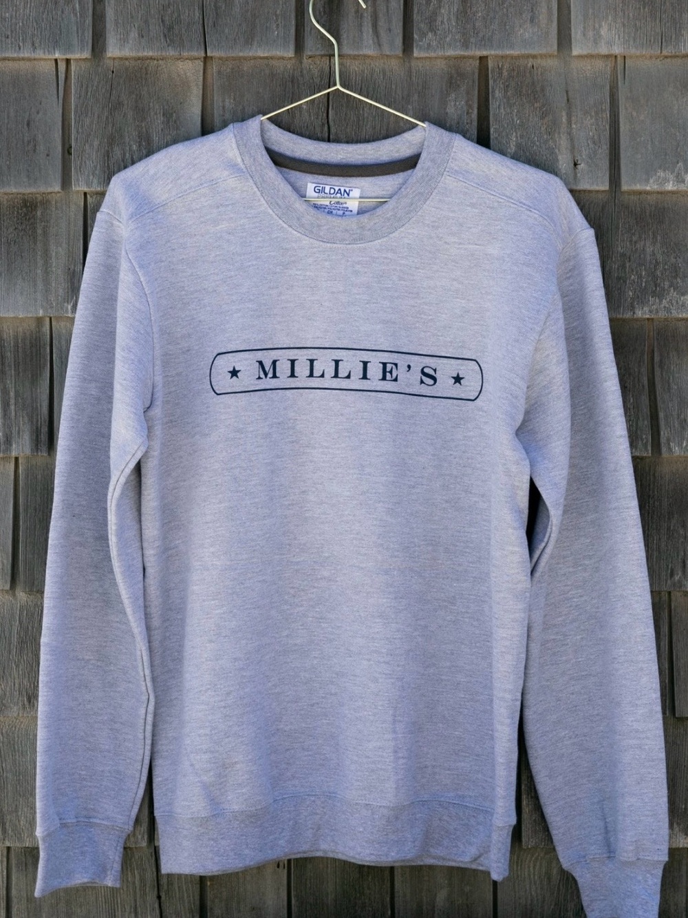 NWOT Millie’s Nantucket Grey Crewneck